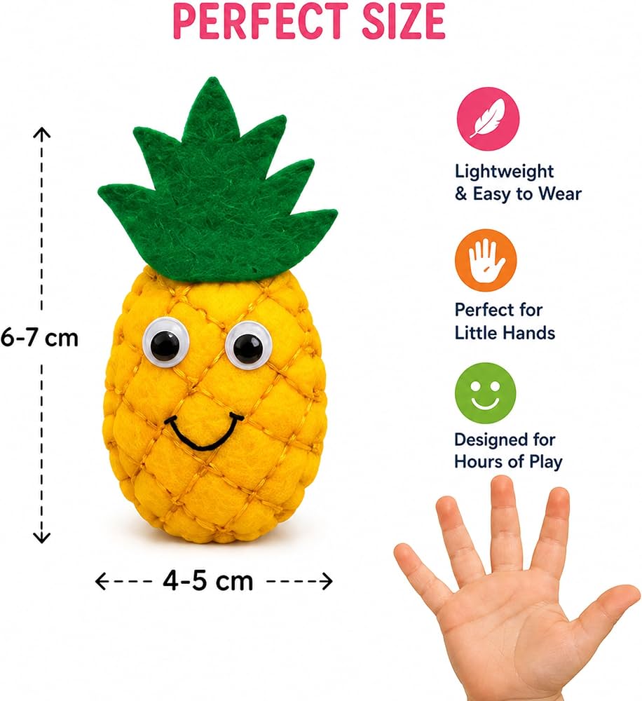 Fruit finger puppets product detail