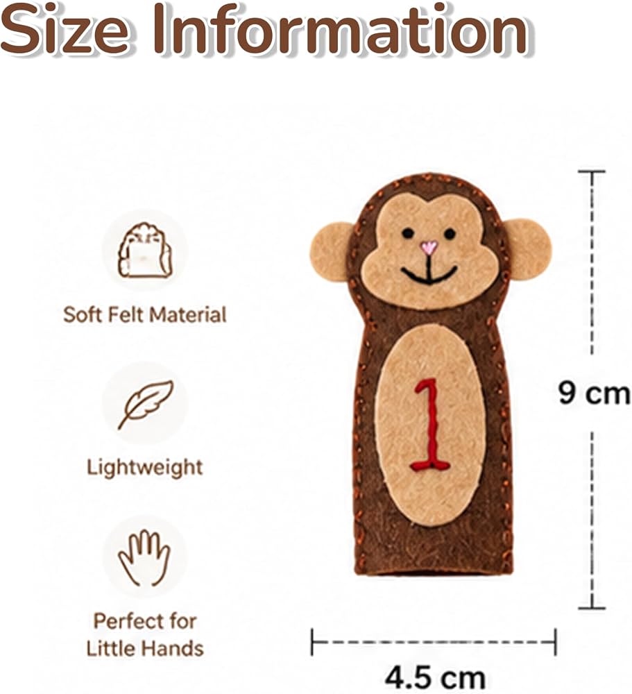 Little Monkeys puppets product detail